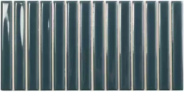 128703 Плитка Sweet Bars Peacock Blue 12,5x25
